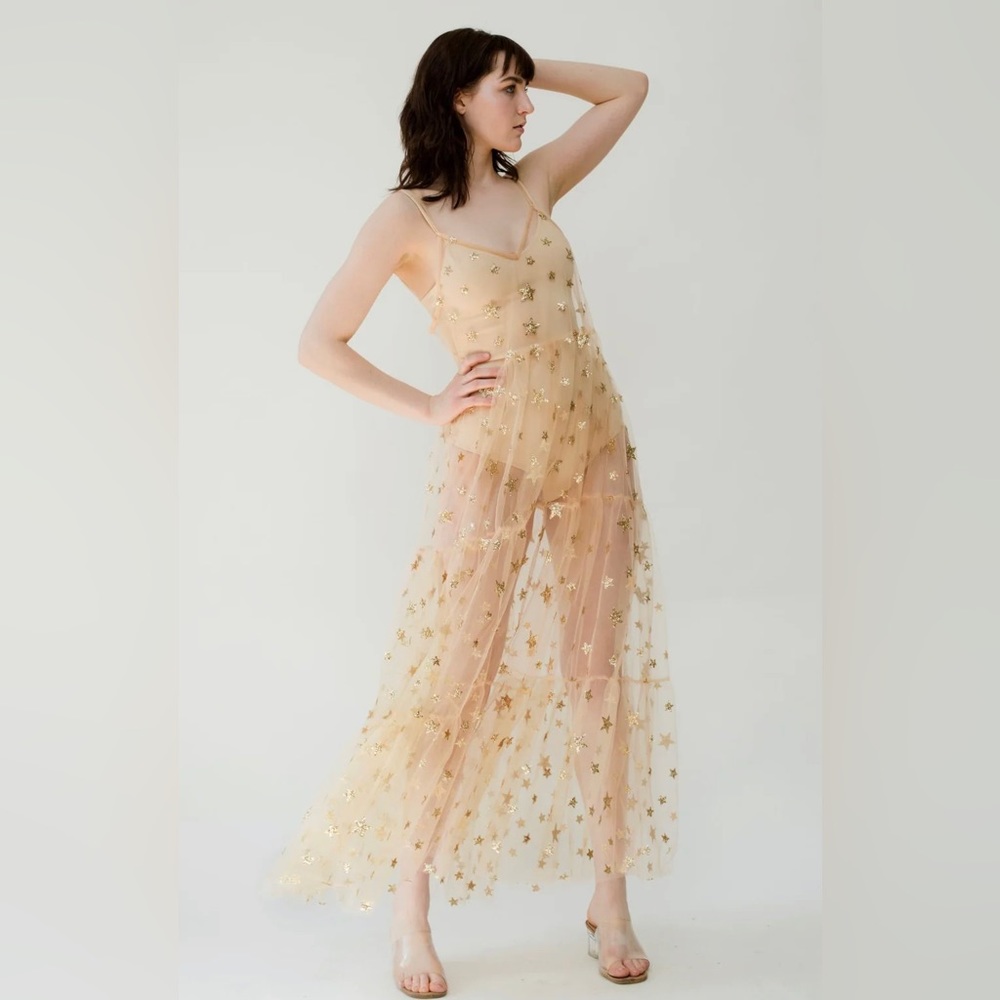 Lirika Matoshi Stars in her Eyes Dress